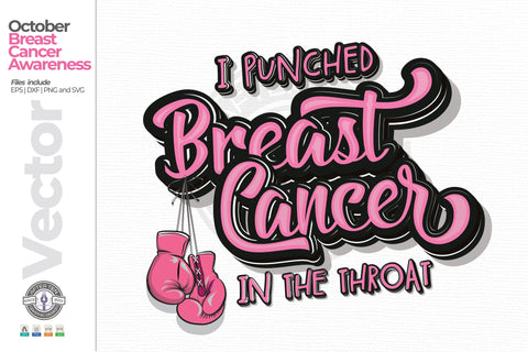 Punch Cancer SVG AfterTenDesign 