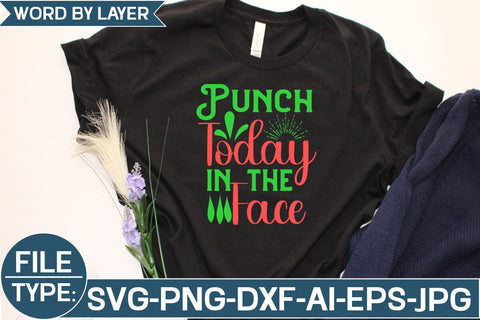 Punch Today in the Face SVG Cut File SVG Studio Innate 