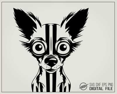Punk dog SVG file SVG Boertiek 