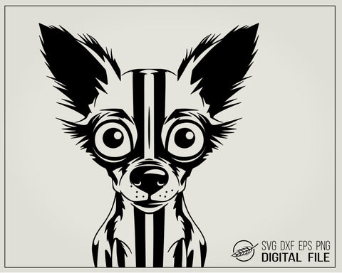 Punk dog SVG file SVG Boertiek 
