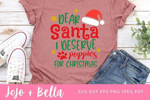 Puppy Christmas SVG, Dog Christmas SVG, Dog lover svg, Dog mama svg, Funny Christmas svg, christmas quote svg, christmas shirt svg, SVG Jojo&Bella 