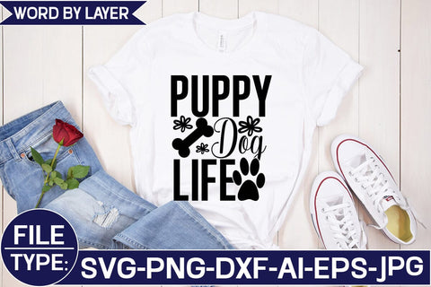 Puppy Dog Life SVG Cut File SVG Studio Innate 