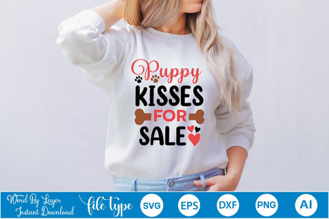 Puppy Kisses For Sale SVG SVGs,Quotes and Sayings,Food & Drink,On Sale, Print & Cut SVG DesignPlante 503 