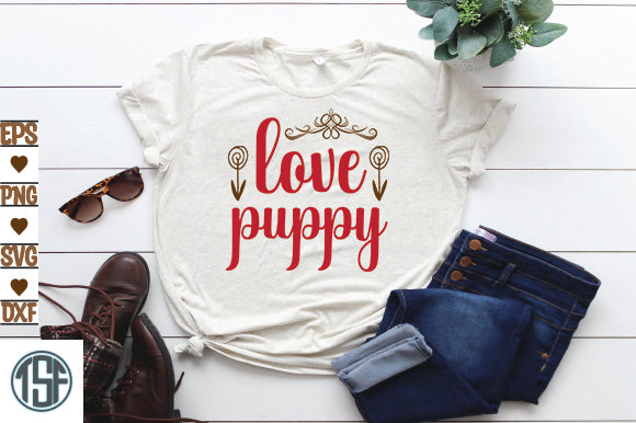 puppy love SVG thesvgfactory 