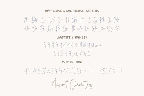 Purify Signature Font Aestherica Studio 