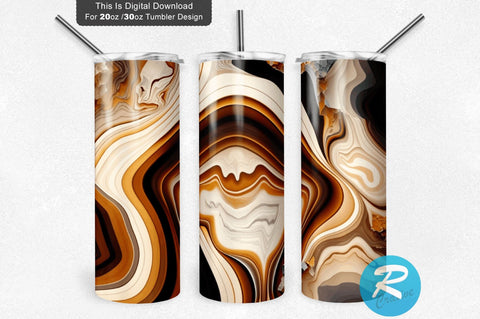 Purple Agate Marble 20 oz / 30 oz Tumbler PNG Sublimation Regulrcrative 