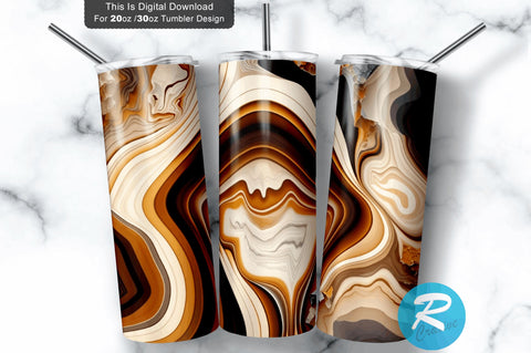 Purple Agate Marble 20 oz / 30 oz Tumbler PNG Sublimation Regulrcrative 