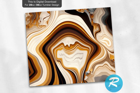 Purple Agate Marble 20 oz / 30 oz Tumbler PNG Sublimation Regulrcrative 