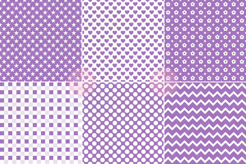 Purple and White Pattern Seamless Digital Paper Backgrounds Digital Pattern SineDigitalDesign 