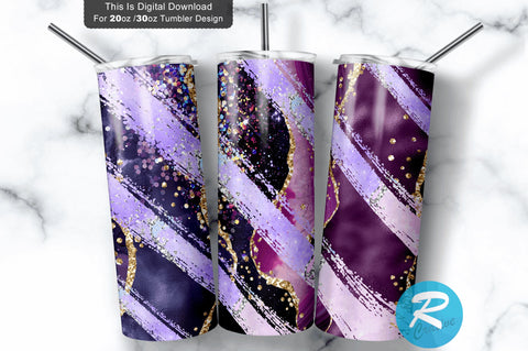 Purple Galaxy 20 oz / 30 oz Tumbler PNG Sublimation Regulrcrative 