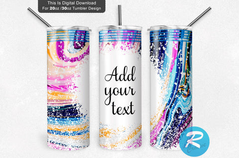 Purple Glitter 20 oz / 30 oz Tumbler PNG Sublimation Regulrcrative 
