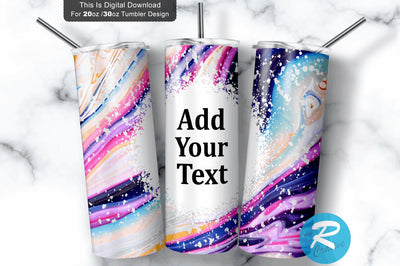 Purple glitter 20 oz / 30 oz Tumbler PNG Sublimation Regulrcrative 