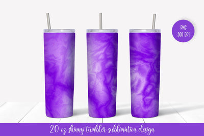 Purple Marble Fluid Skinny Tumbler Sublimation Design Sublimation LaBelezoka 