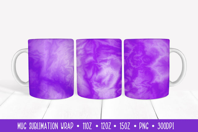 Purple Marble Mug Wrap Sublimation. Abstract Mug Design Sublimation LaBelezoka 