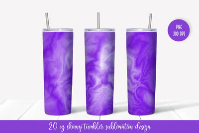 Purple Marble Skinny Tumbler Sublimation Design Sublimation LaBelezoka 
