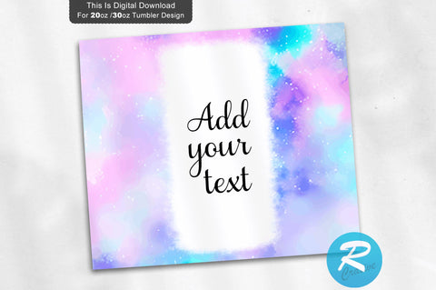 Purple sky 20 oz / 30 oz Tumbler PNG Sublimation Regulrcrative 
