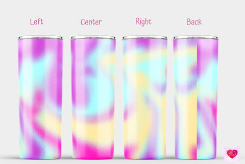 Purple Unicorn 20 Oz Skinny Tumbler Sublimation. Tapered And Straight Wrap Sublimation Kseniia designer 