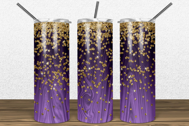 Purple Wood 2oz Skinny Tumbler Sublimation Pattern Sublimation Marlene Campos 