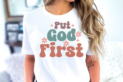 Put God First, Religious SVG SVG FiveStarCrafting 
