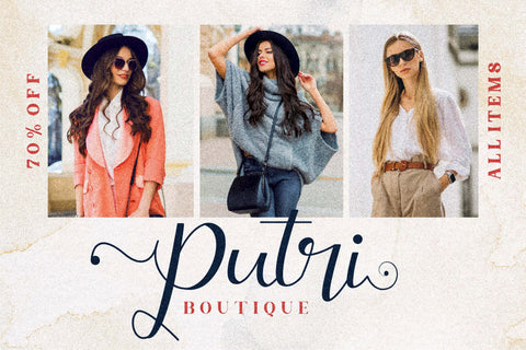 Putri Duyung Font Letterena Studios 