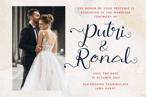 Putri Duyung Font Letterena Studios 