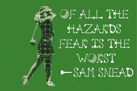 Putting Green- A quirky font for golfers Font Lakeside Cottage Arts 