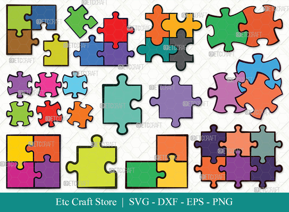 jigsaw puzzle piece clipart