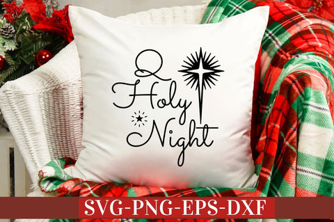 Q holy night SVG SVG DESIGNISTIC 