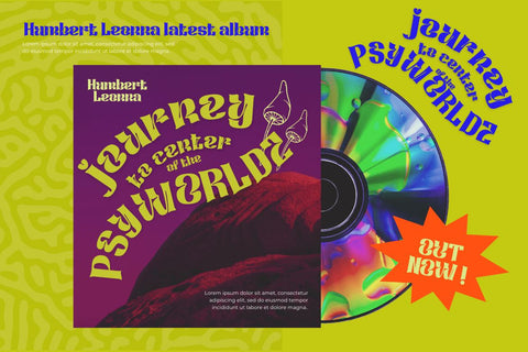 Qafidut | Groovy Retro Font Font twinletter 