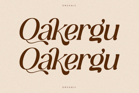 Qakergu Typeface Font Storytype Studio 