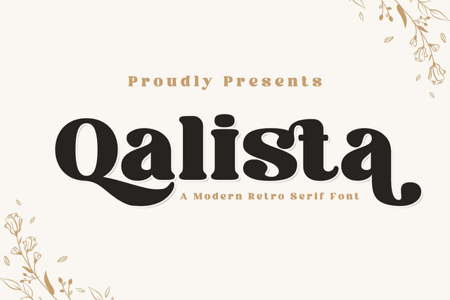 QALISTA Font Madatype Studio 