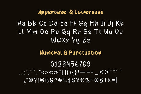 Qandas Font twinletter 