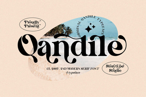 Qandile Typeface Font Storytype Studio 