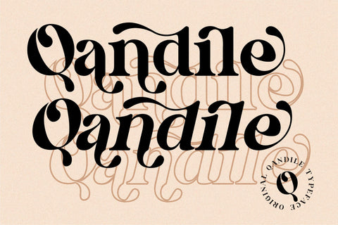 Qandile Typeface Font Storytype Studio 