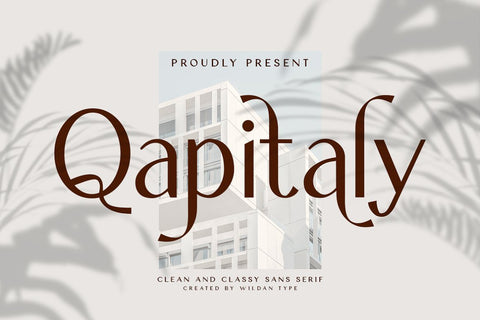 Qapitaly Font Wildan Type 