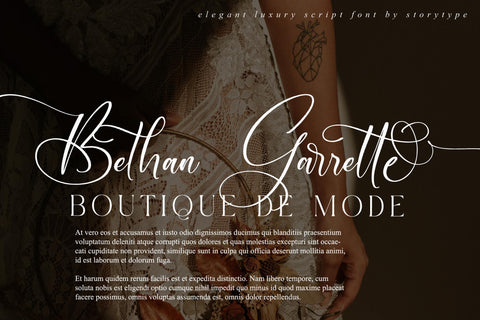 Qardesha Simphonyta Font Storytype Studio 