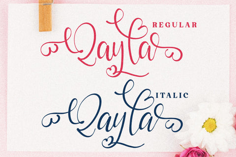 Qayla Font Letterena Studios 