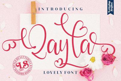 Qayla Font Letterena Studios 