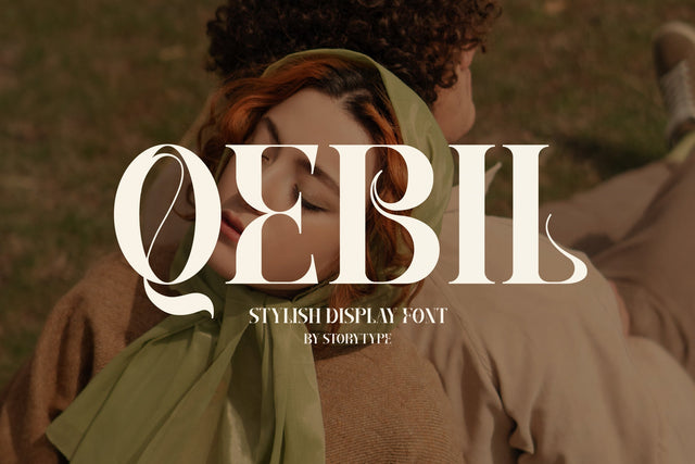 QEBIL Typeface Font Storytype Studio 
