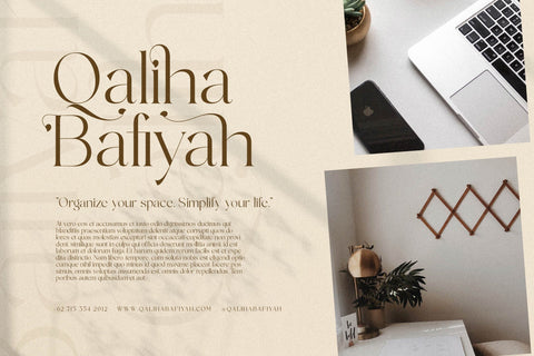 Qeinsha Typeface Font Storytype Studio 