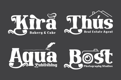 Qekruz | Serif Classic Modernism Font twinletter 