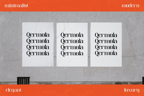Qermola Typeface Font Storytype Studio 