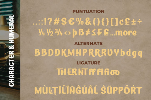 Qerung Font Font twinletter 