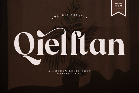 Qielftan Typeface Font Storytype Studio 