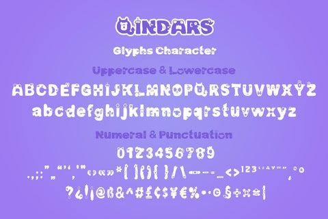 Qindars Font twinletter 