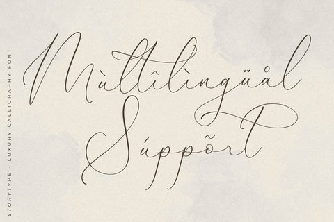 Qirtandy Fantasia - Luxury Calligraphy Font Font Storytype Studio 