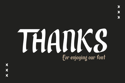 Qixohe - Blackletter Font Font twinletter 