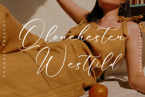 Qlouchester Westfild - Luxury Script Font Font Storytype Studio 
