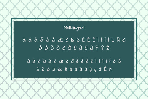 Qojarun Font twinletter 