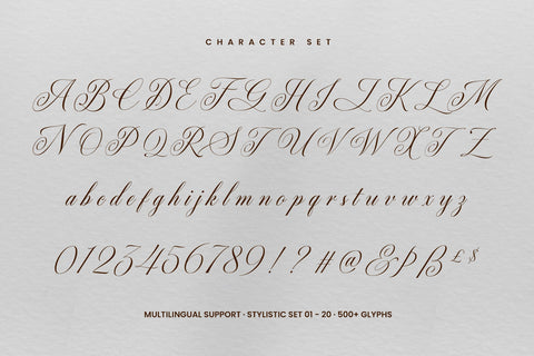 Quadrian - Elegant Script Font Arterfak Project 